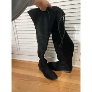 Sole Society Suede Over the Knee Boots